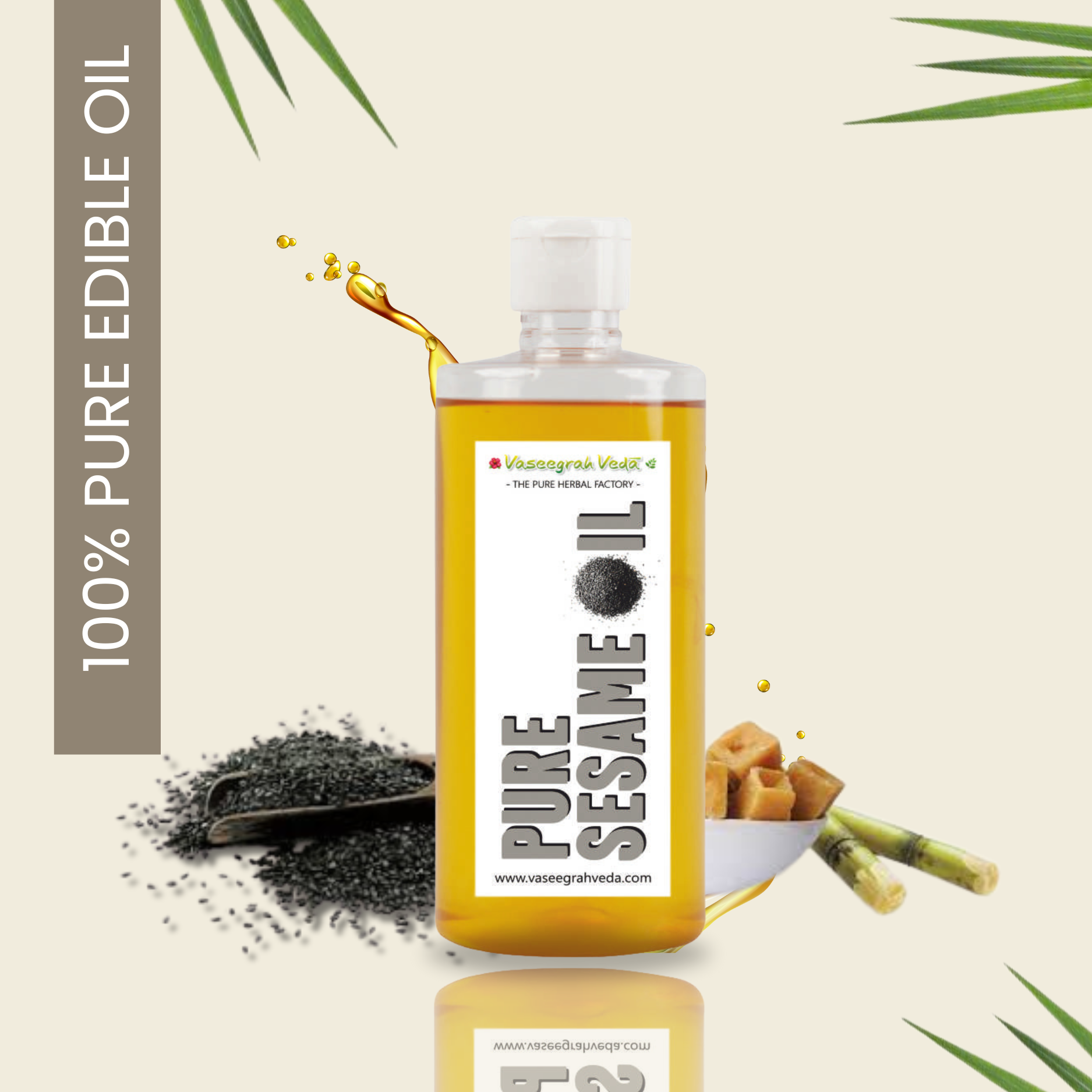 शुद्ध तिल का तेल (500 मि.ली.)